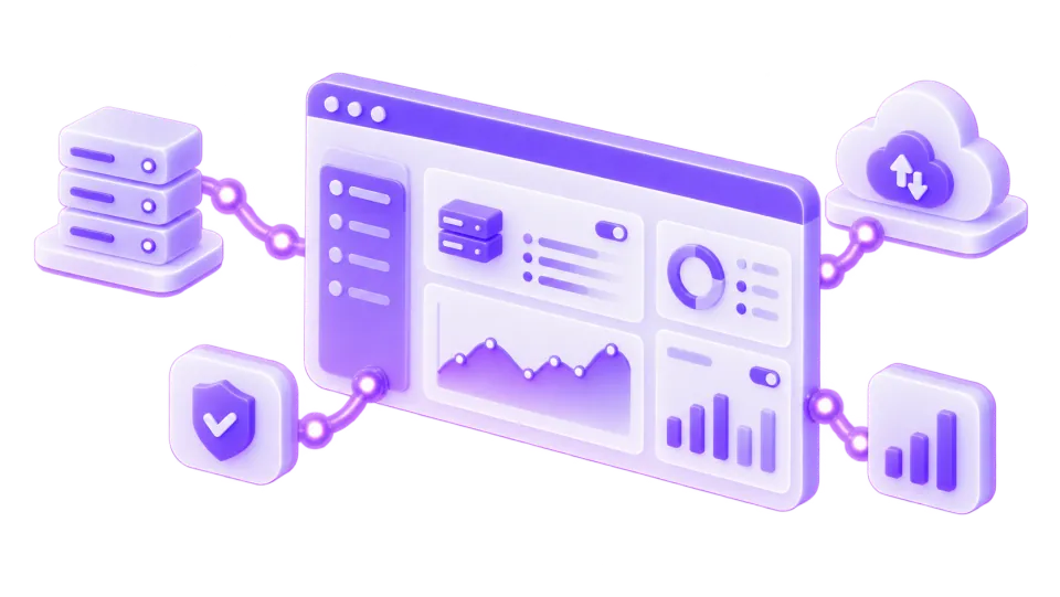 Painel cPanel para gerenciar uma hospedagem de sites